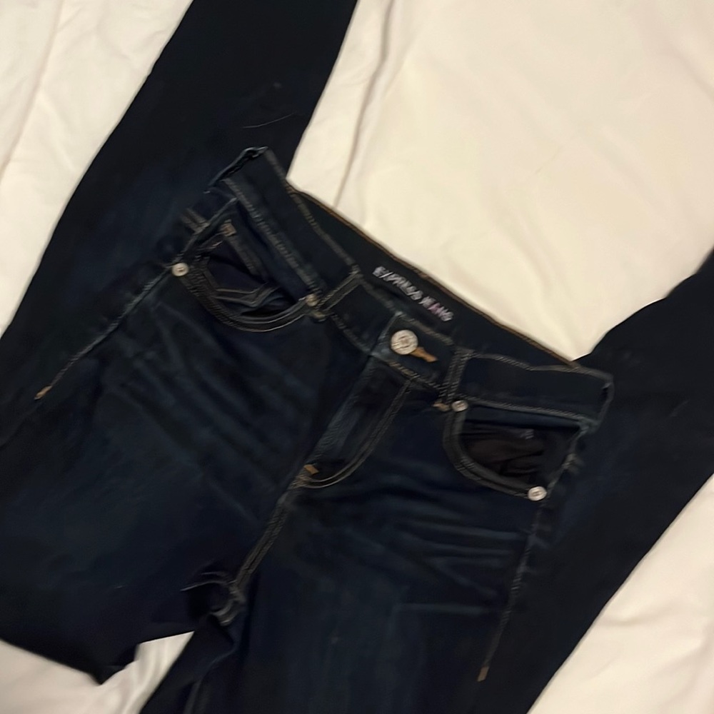 Express jeans hug rise legging size 0R